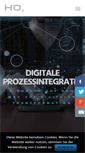 Mobile Screenshot of ho2-gmbh.de